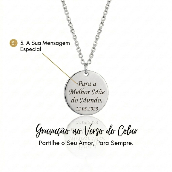 O Meu Pequeno Milagre - Colar Personalizado