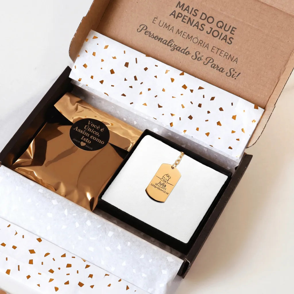 Bem Vindo ao Mundo - Porta-Chaves