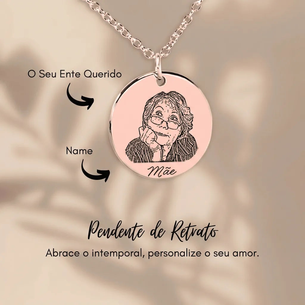 O Teu Retrato, A Minha Lembrança - Colar
