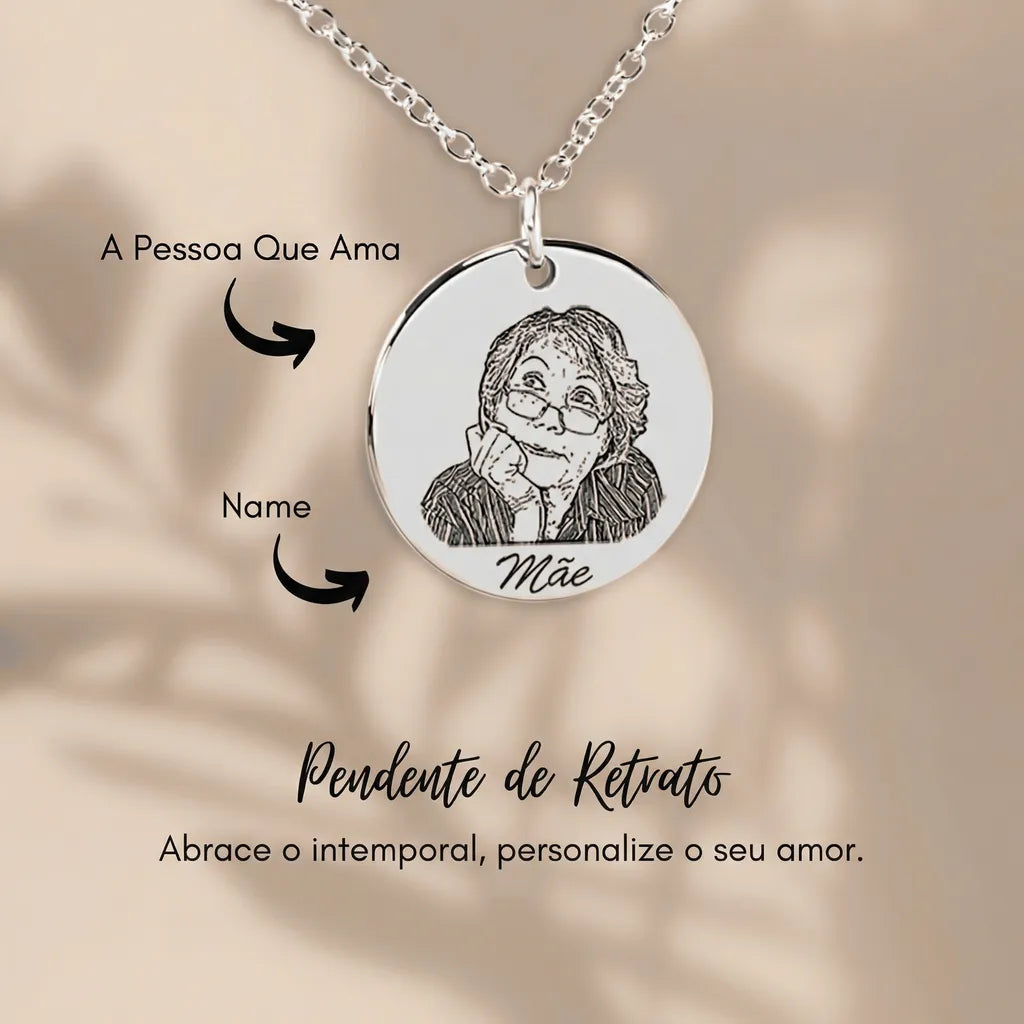 O Teu Retrato, A Minha Lembrança - Colar