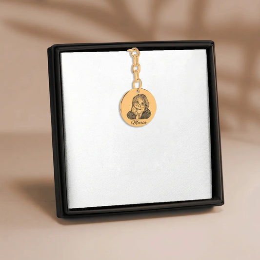 O Teu Retrato, a Minha Lembrança - Porta-Chaves