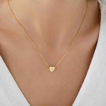 Colar Amor Coração em Ouro