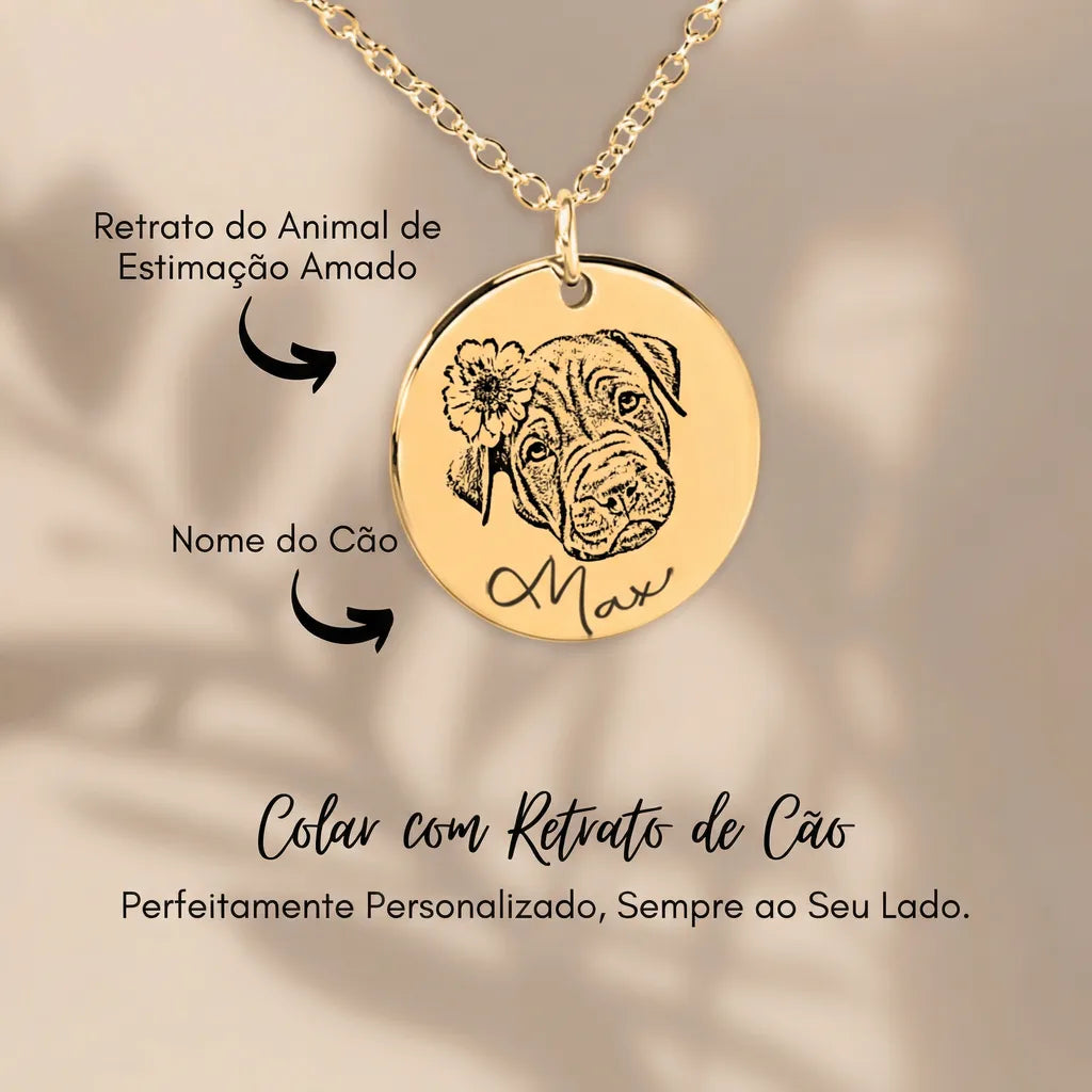 O Meu Cão em Retrato - Colar