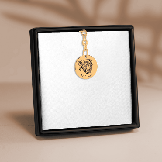 O Meu Cão em Retrato - Porta-Chaves