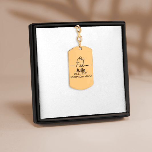 Bem Vindo ao Mundo - Porta-Chaves