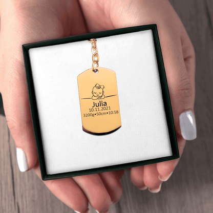 Bem Vindo ao Mundo - Porta-Chaves