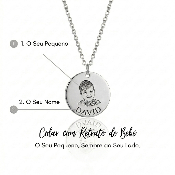 O Meu Pequeno Milagre - Colar Personalizado