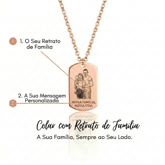 O Meu Tesouro Familiar - Colar