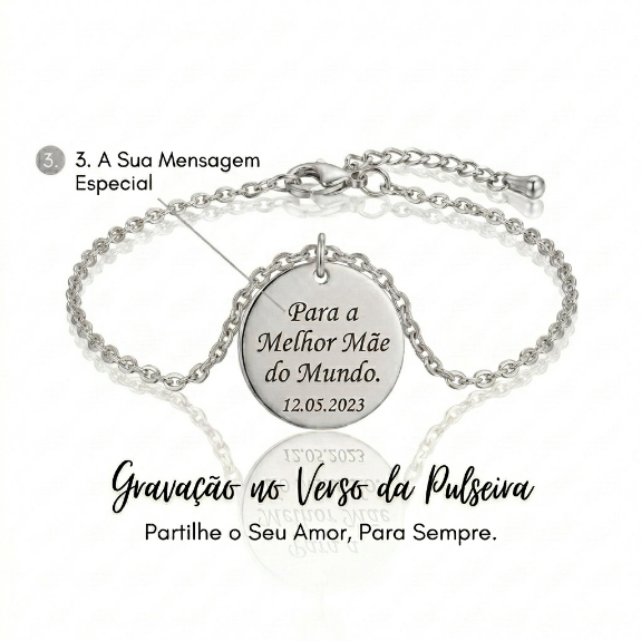 O Meu Pequeno Milagre - Pulseira Personalizada