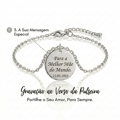 O Meu Pequeno Milagre - Pulseira Personalizada