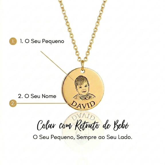 O Meu Pequeno Milagre - Colar Personalizado