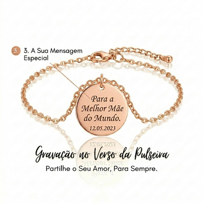 O Meu Pequeno Milagre - Pulseira Personalizada