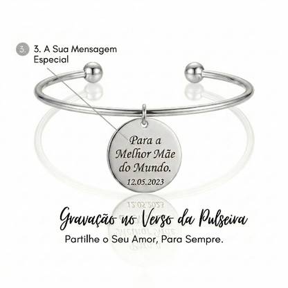 O Meu pequeno Milagre - Bracelet Personalizada