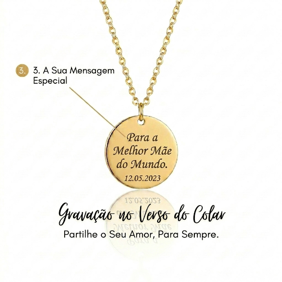 O Meu Pequeno Milagre - Colar Personalizado