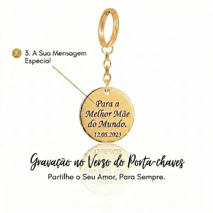 O Meu Pequeno Milagre - Porta-Chaves Personalizado