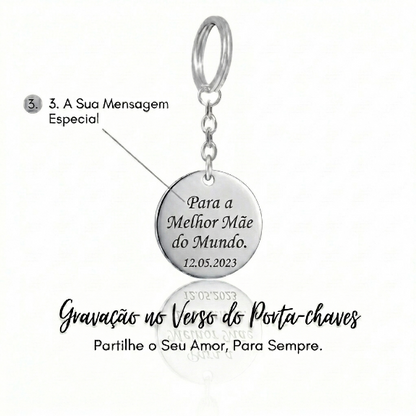 O Meu Pequeno Milagre - Porta-Chaves Personalizado