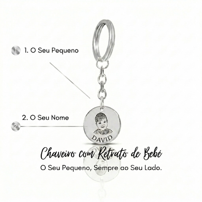 O Meu Pequeno Milagre - Porta-Chaves Personalizado