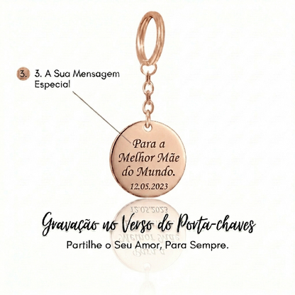 O Meu Pequeno Milagre - Porta-Chaves Personalizado