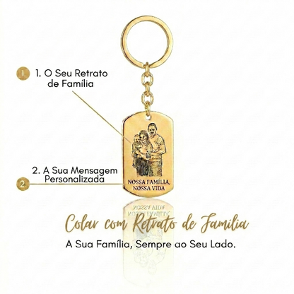 O Meu Tesouro Familiar - Porta-Chaves