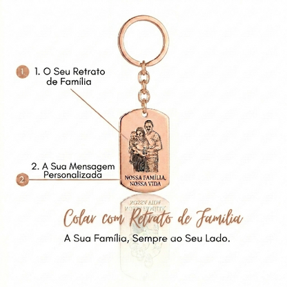 O Meu Tesouro Familiar - Porta-Chaves
