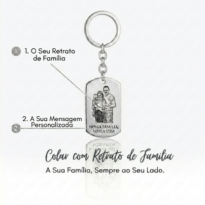 O Meu Tesouro Familiar - Porta-Chaves