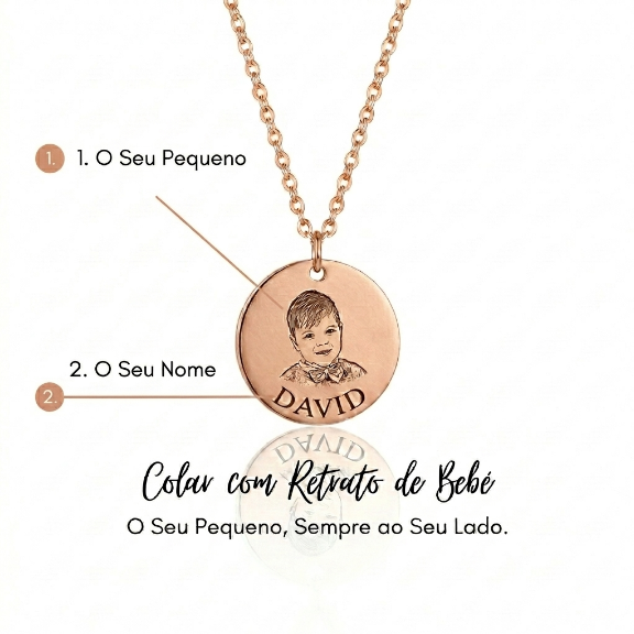 O Meu Pequeno Milagre - Colar Personalizado