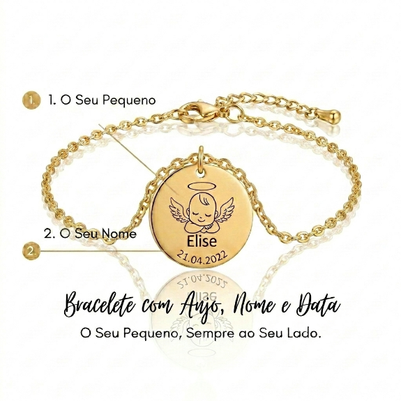 O Meu Pequeno Anjinho - Pulseira
