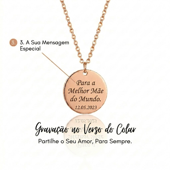 O Meu Pequeno Milagre - Colar Personalizado