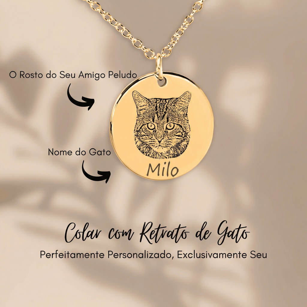 O Meu Gato em Retrato – Colar